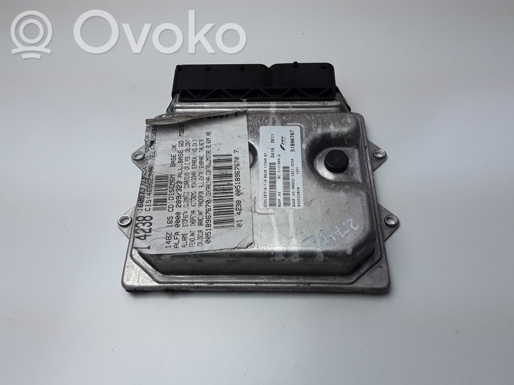 Alfa Romeo Giulietta Engine control unit/module 