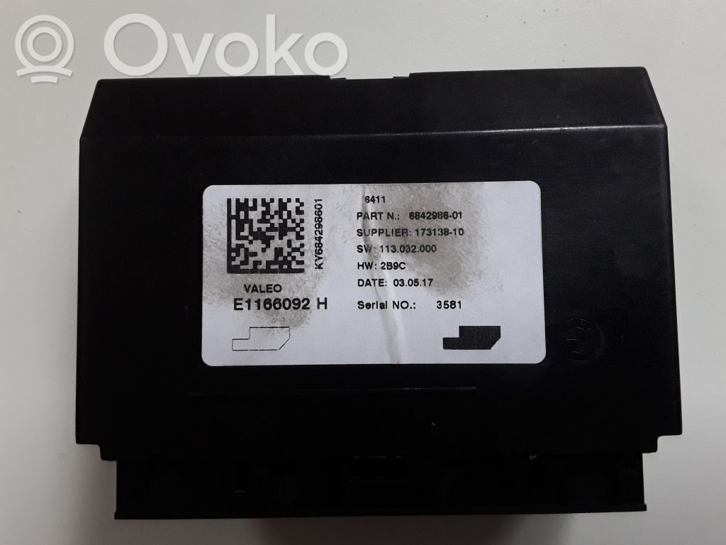 BMW 3 F30 F35 F31 Air conditioning/heating control unit 