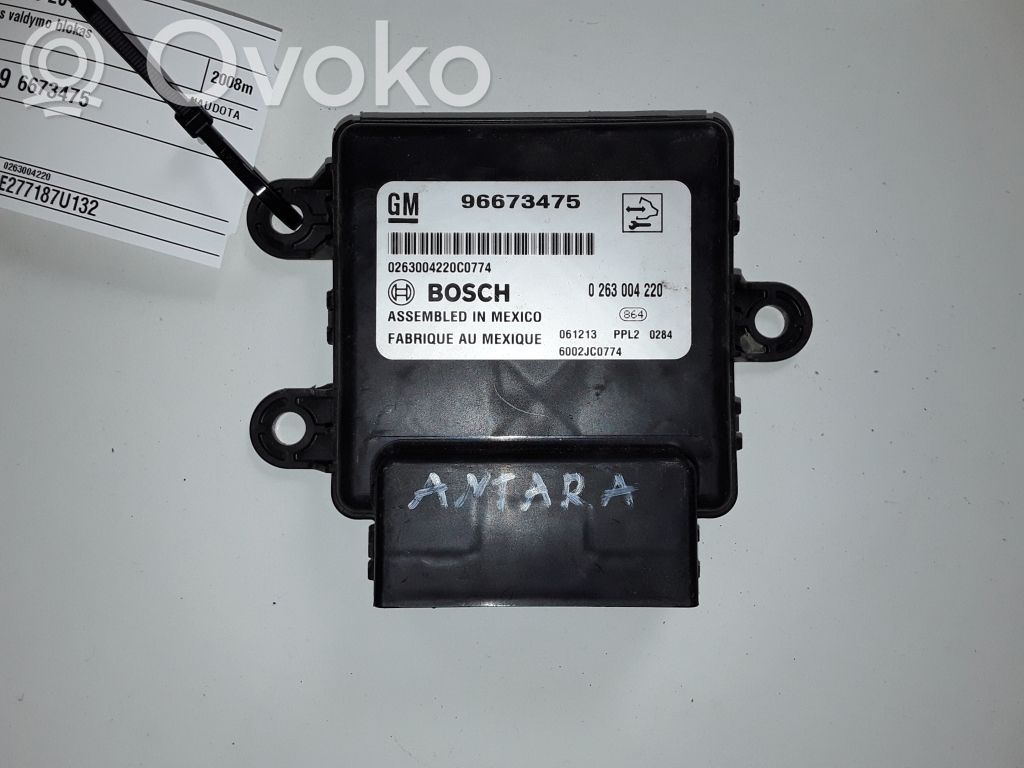 Opel Antara Parking PDC control unit/module 