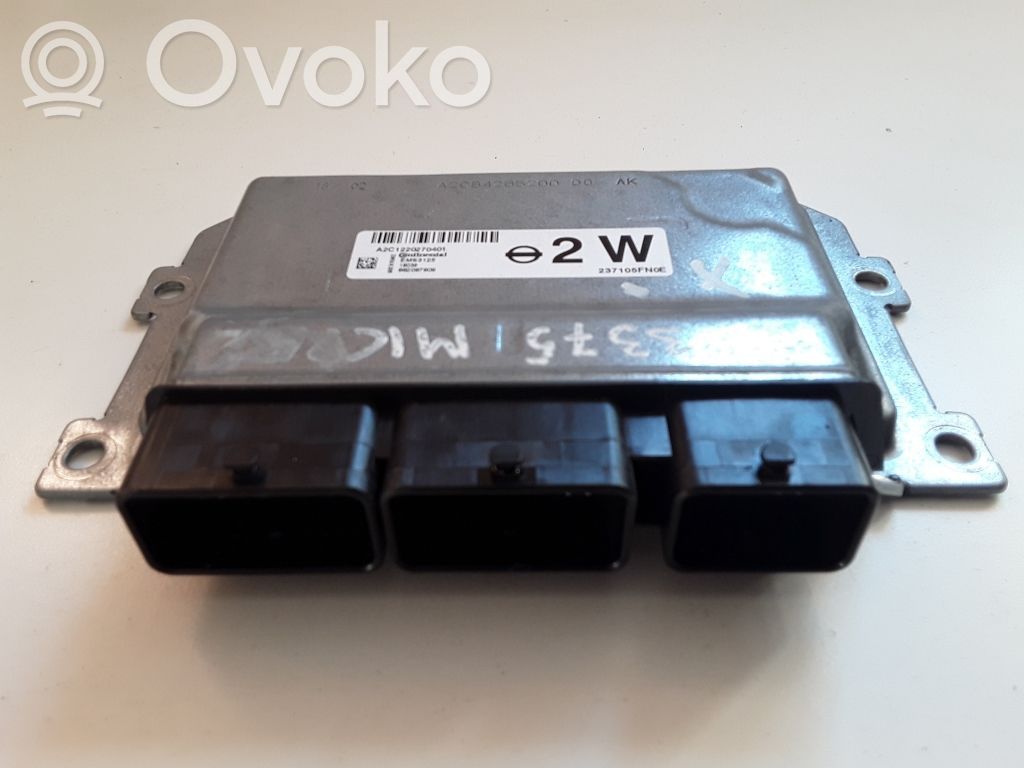 Nissan Micra K14 Engine control unit/module 