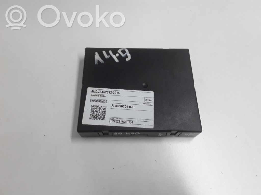 Audi A4 S4 B8 8K Module confort 