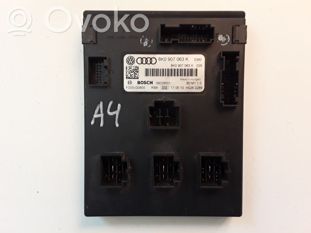 Audi A4 S4 B8 8K Komforto modulis 