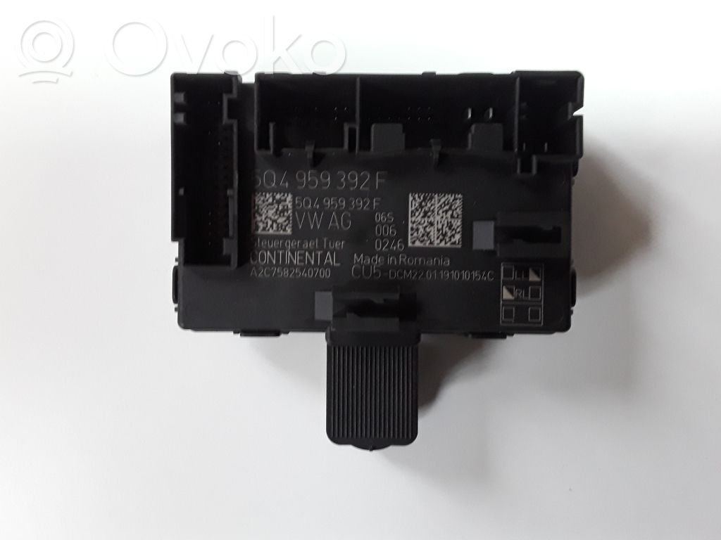 Skoda Octavia Mk3 (5E) Door control unit/module 