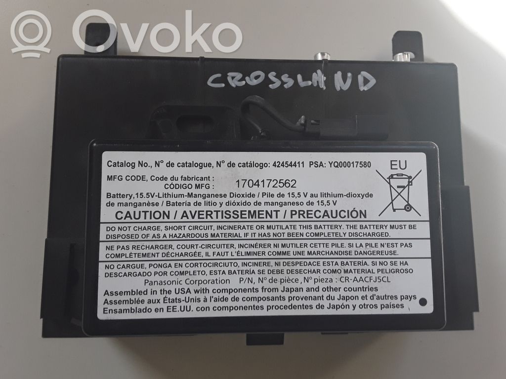 Opel Crossland X Unité / module navigation GPS 