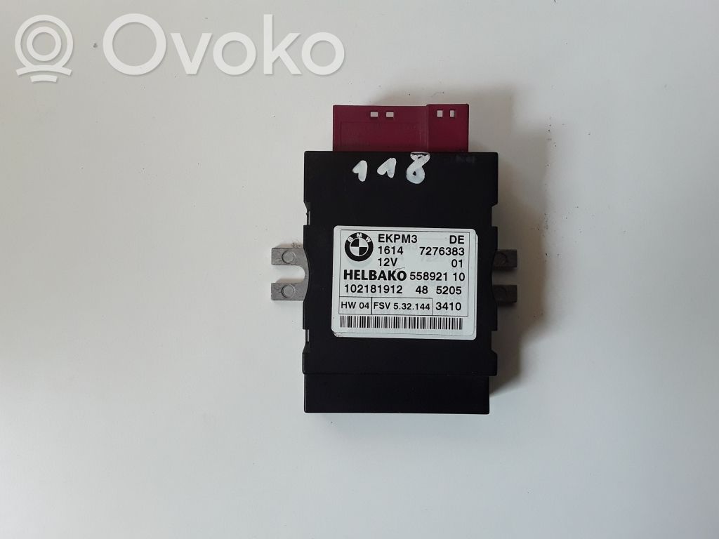 BMW 1 E81 E87 Fuel injection pump control unit/module 
