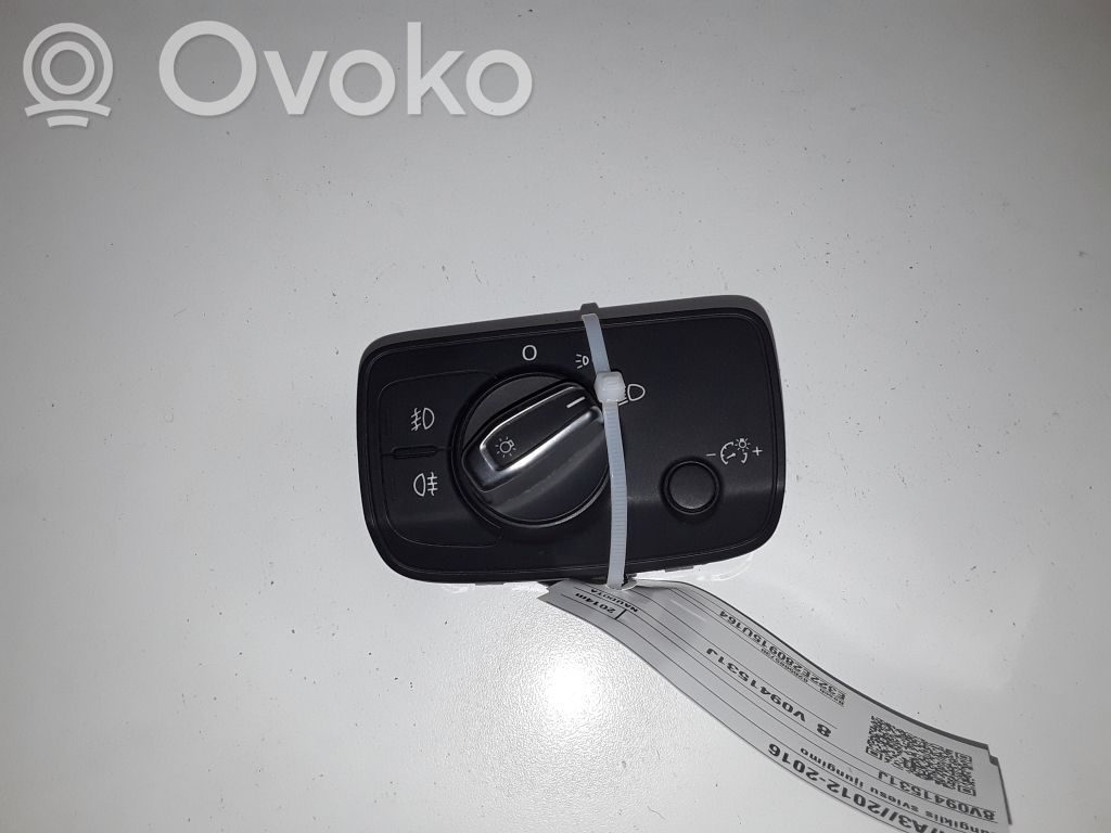 Audi A3 S3 8V Light switch 