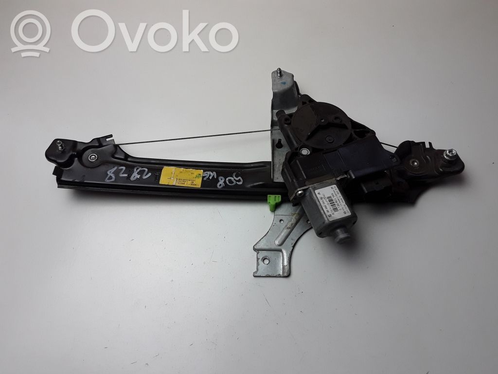 Peugeot 508 Ręczny podnośnik szyby drzwi tylnych 