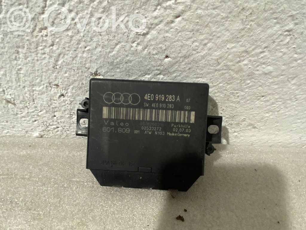 Pysäköintitutkan (PCD) ohjainlaite/moduuli   4E0919283A,601809