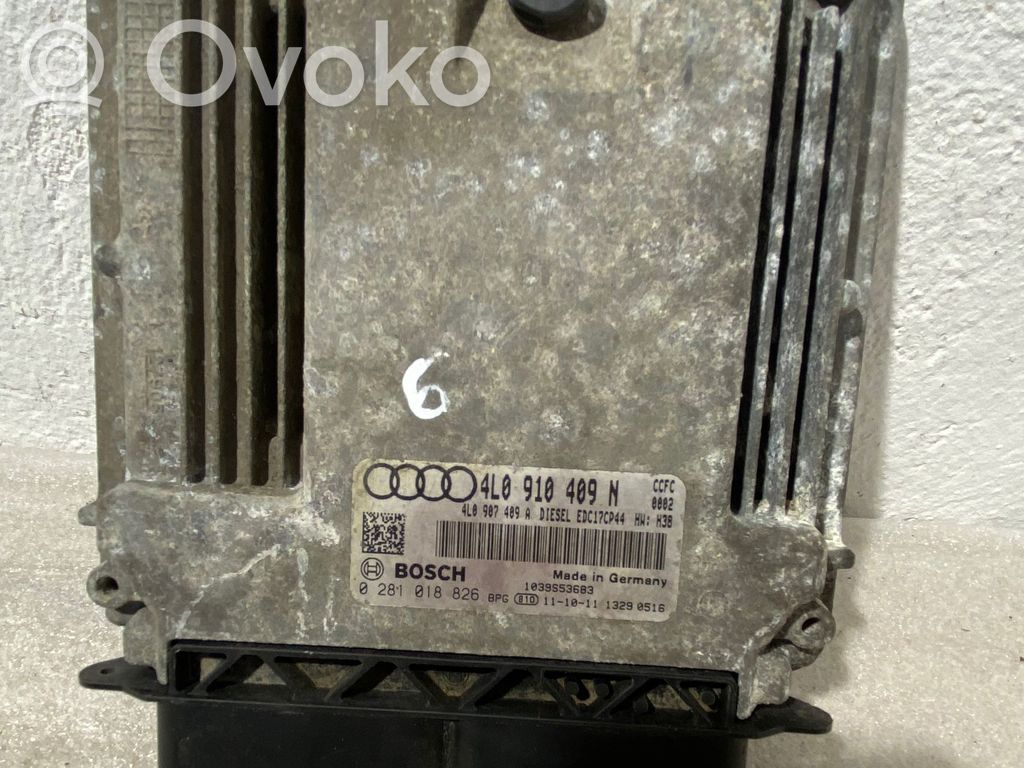 Engine control unit/module   4L0907409A,4L0910409N,0281018826