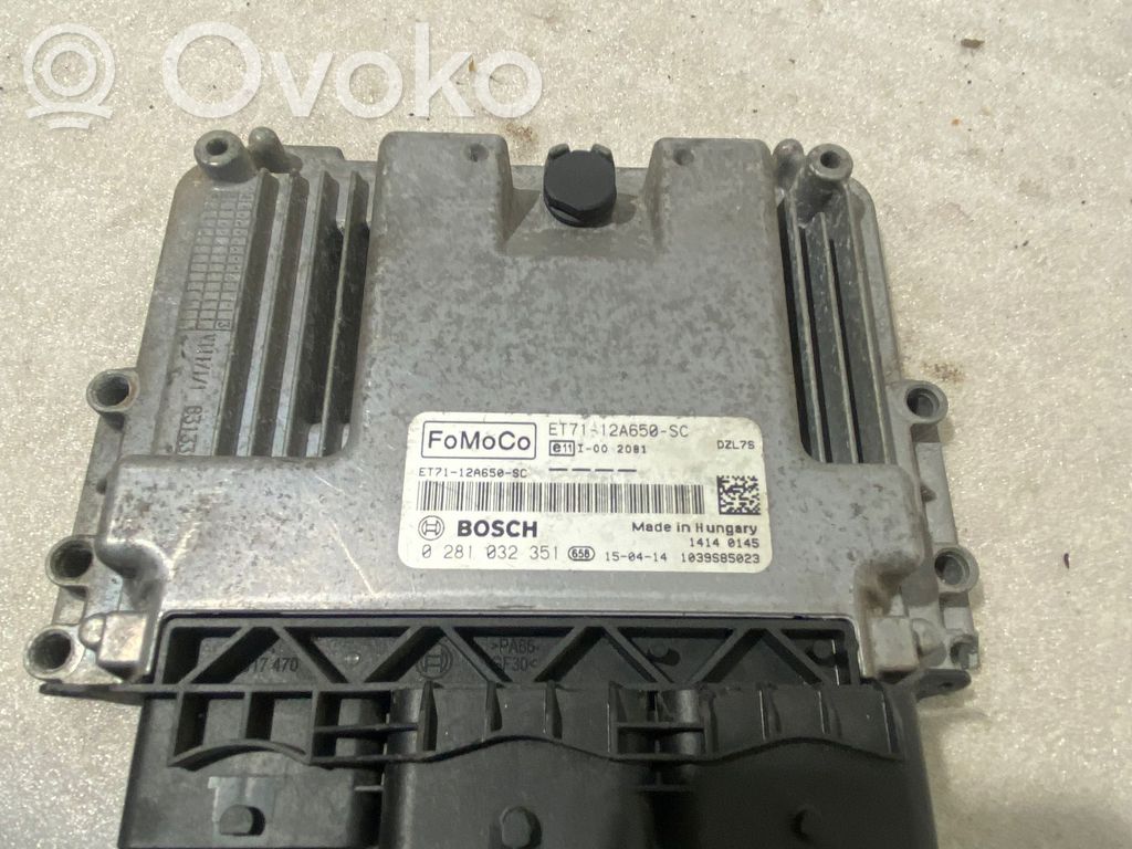 Ford Tourneo Engine control unit/module 