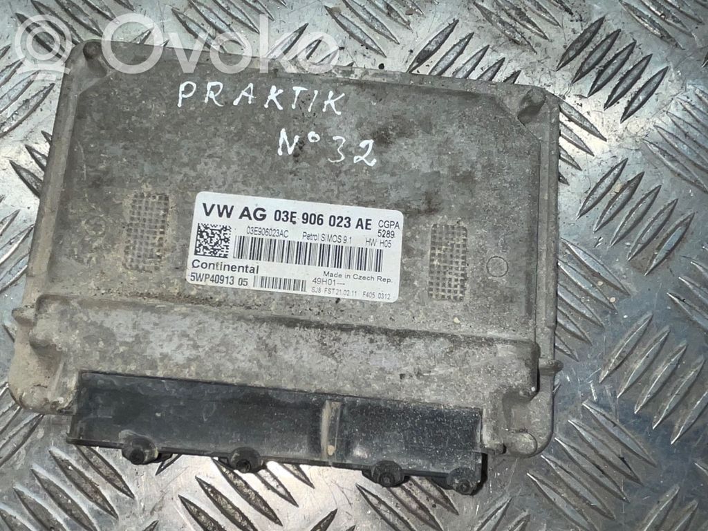Engine control unit/module   03E906023AE,03E906023AC,5WP4091305