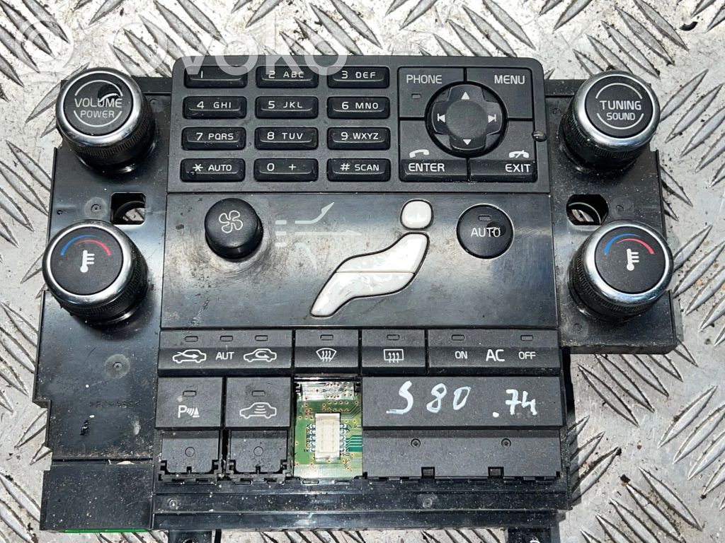 Volvo S80 Climate control unit 