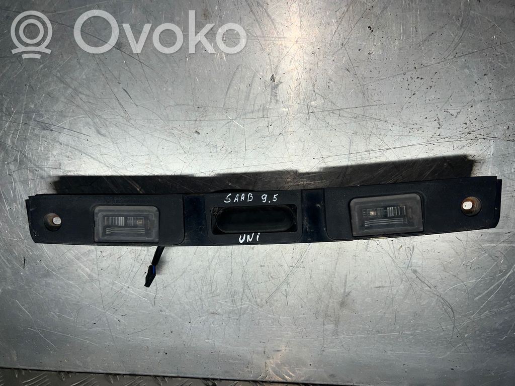 Saab 9-5 Éclairage de plaque d'immatriculation 