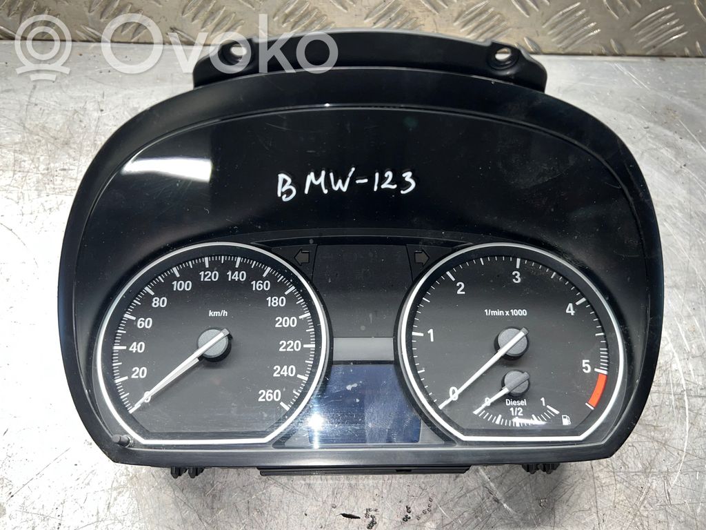 BMW 1 E82 E88 Speedometer (instrument cluster) 