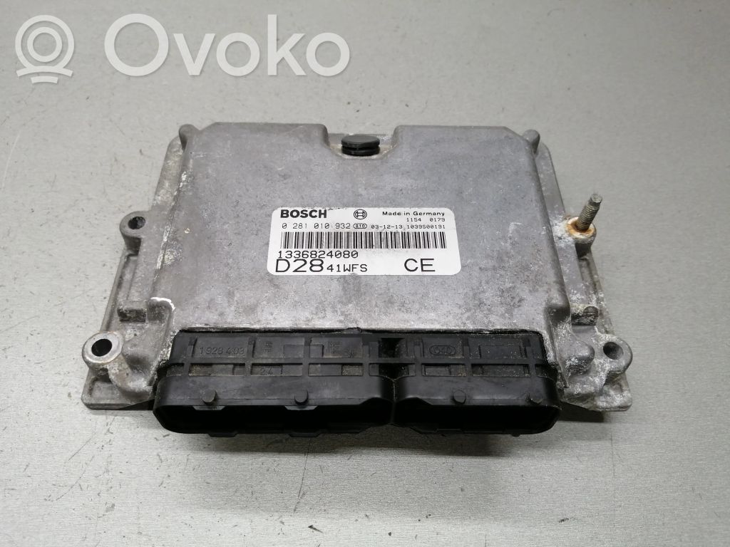 Citroen Jumper Engine control unit/module 