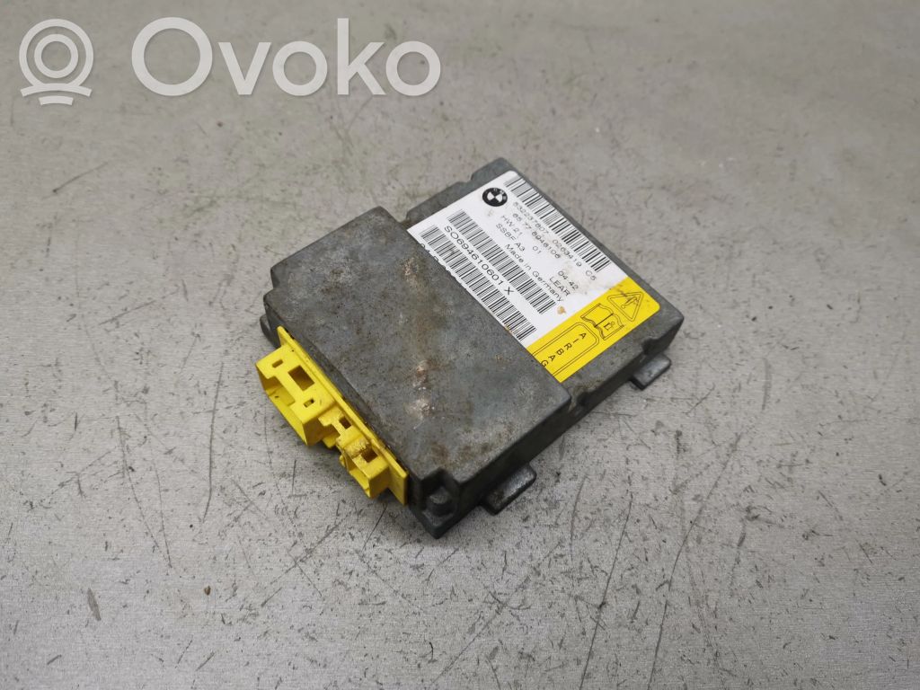 BMW 7 E65 E66 Turvatyynyn ohjainlaite/moduuli 
