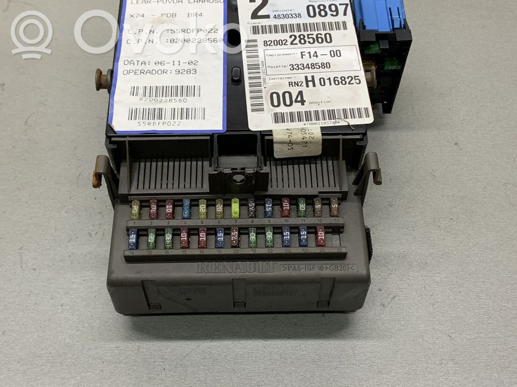 Renault Laguna II Fuse module 