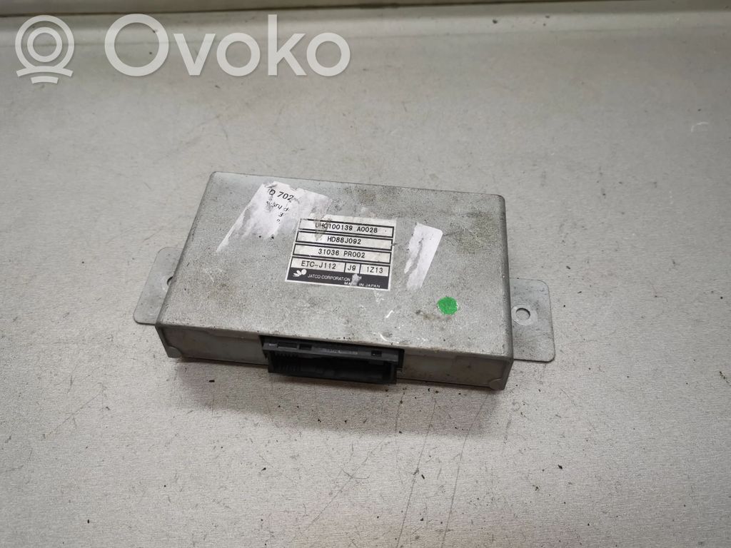 Other control units/modules   UHC100139