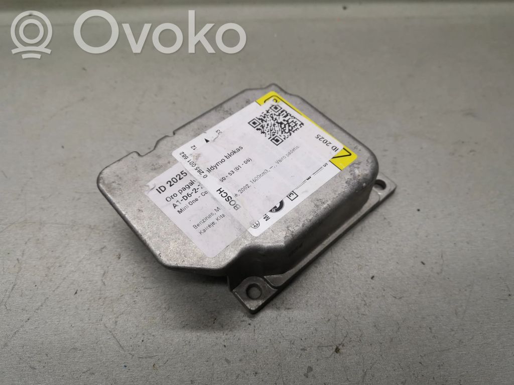 Mini One - Cooper R50 - 53 Airbag control unit/module 
