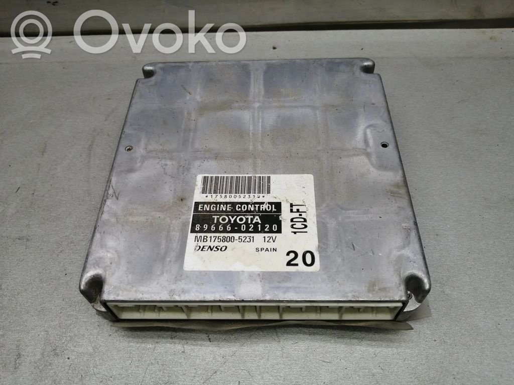 Engine control unit/module   8966602120,MB1758005231