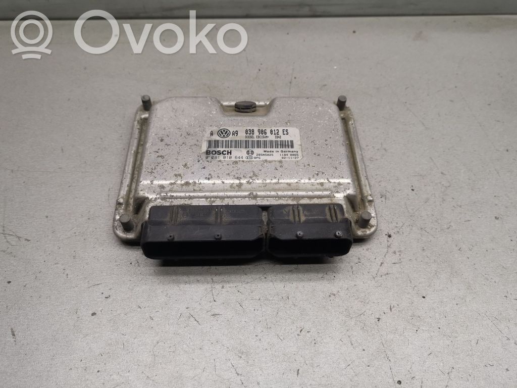 Engine control unit/module   038906012ES,0281010644