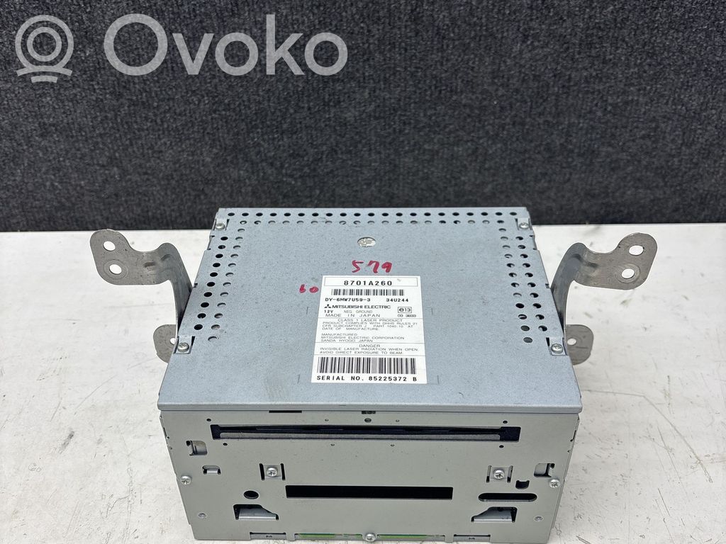 Mitsubishi Outlander Radio/CD/DVD/GPS head unit 