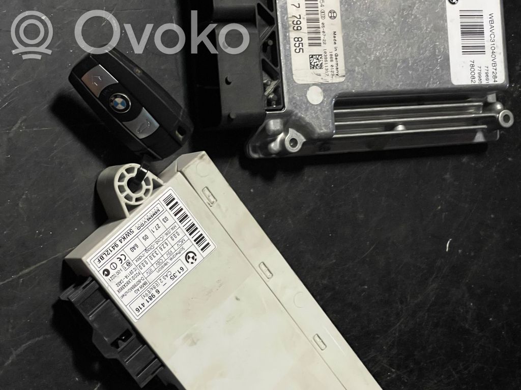BMW 3 E90 E91 Dzinēja vadības bloks 
