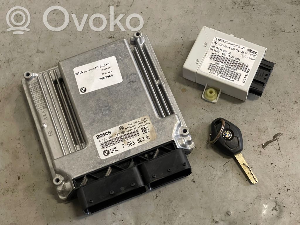 BMW 3 E46 Engine ECU kit and lock set 
