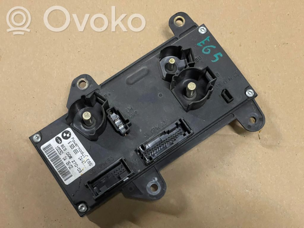 BMW 7 E65 E66 Barošanas vadības bloks 