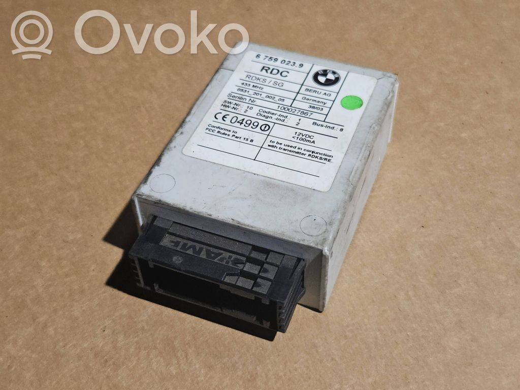 BMW 5 E39 Tire pressure sensor 