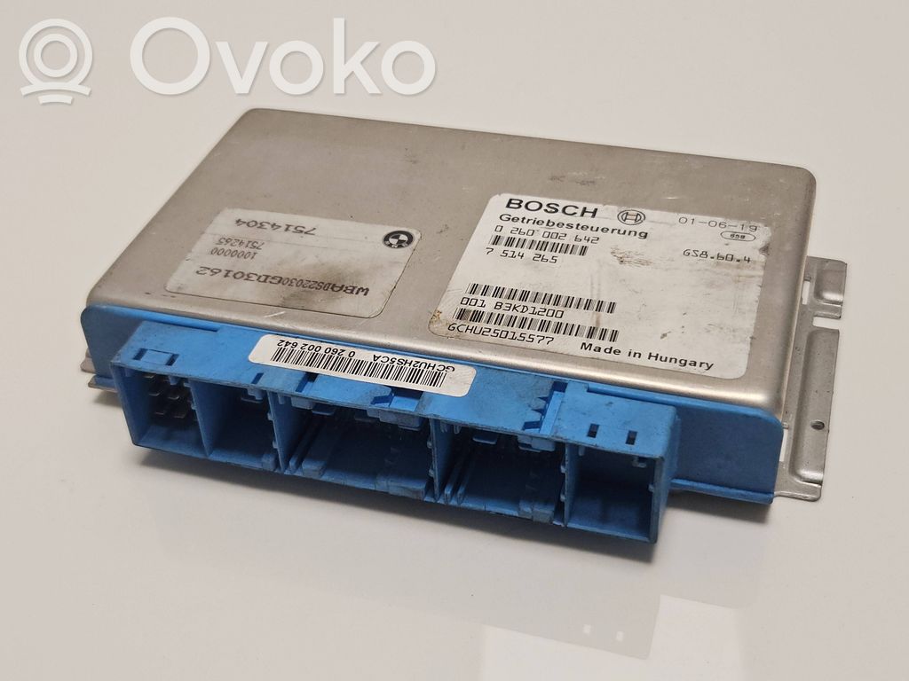 BMW 5 E39 Pavarų dėžės valdymo blokas 