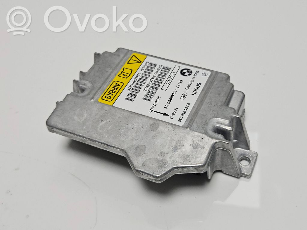Module de contrôle airbag   9240083,0285010258,ACSM2CG20