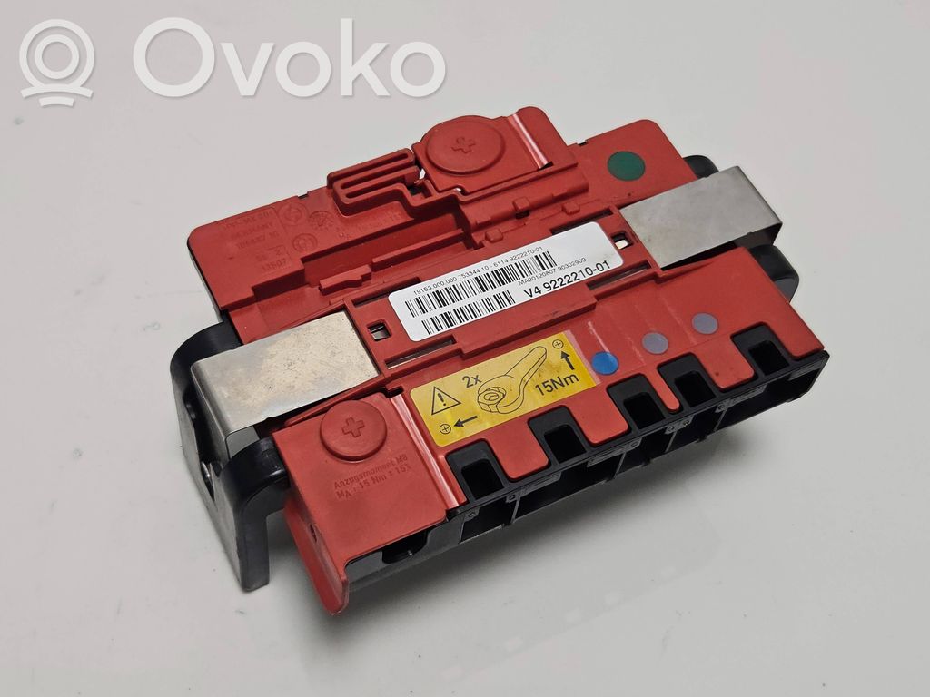 BMW X6 E71 Cableado positivo 