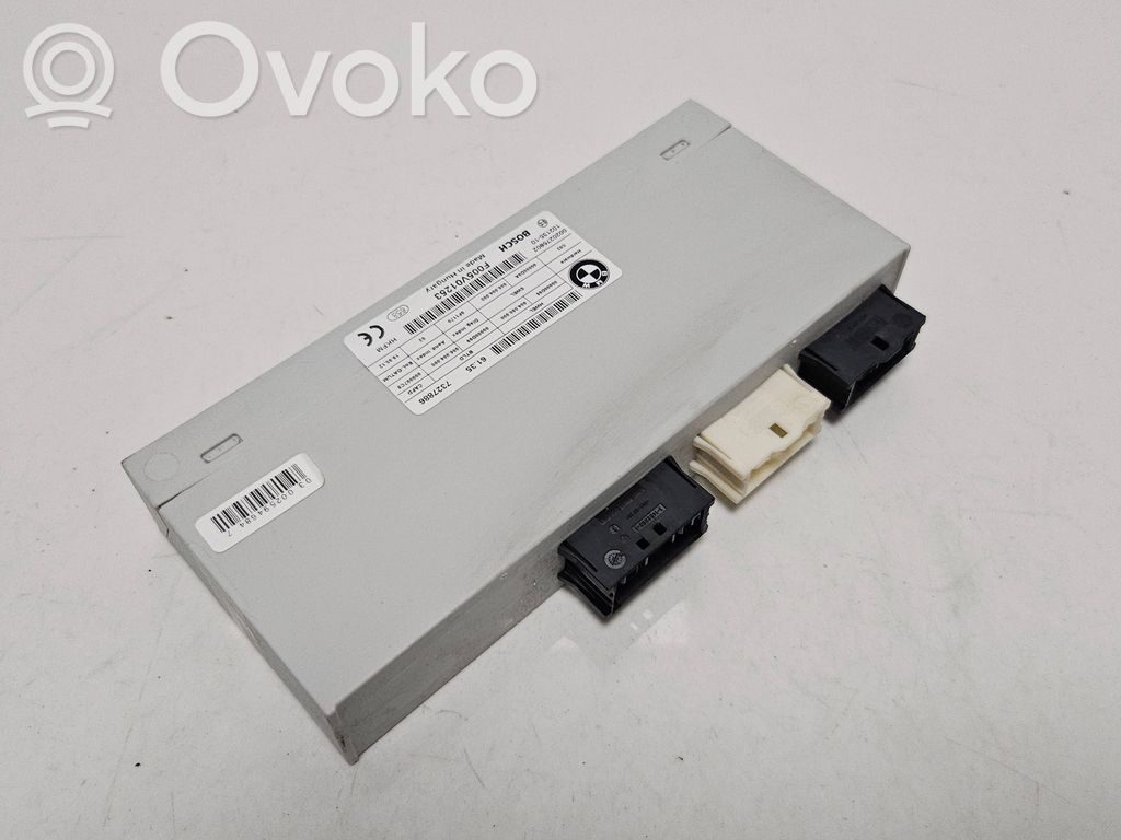 BMW X3 F25 Sterownik / Moduł elektrycznej klapy tylnej / bagażnika 