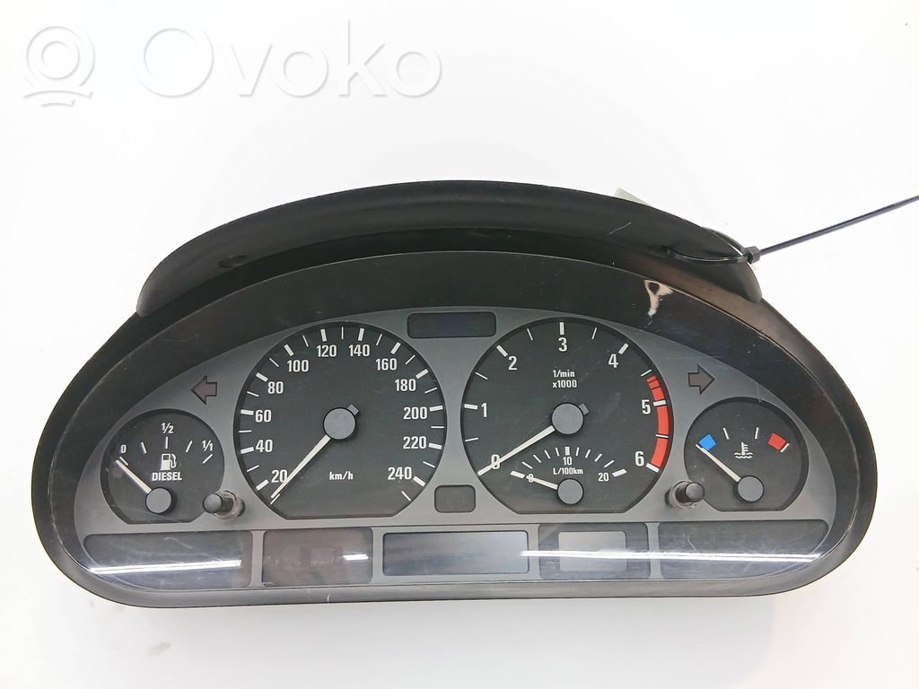 BMW 3 E46 Speedometer (instrument cluster) 