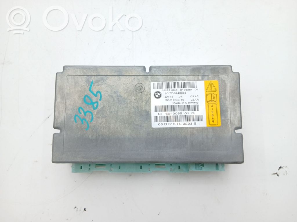 Airbag control unit/module   6943085