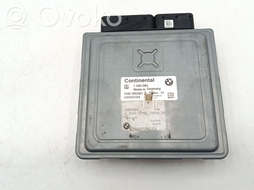 Unidad de control/módulo del motor   7592080