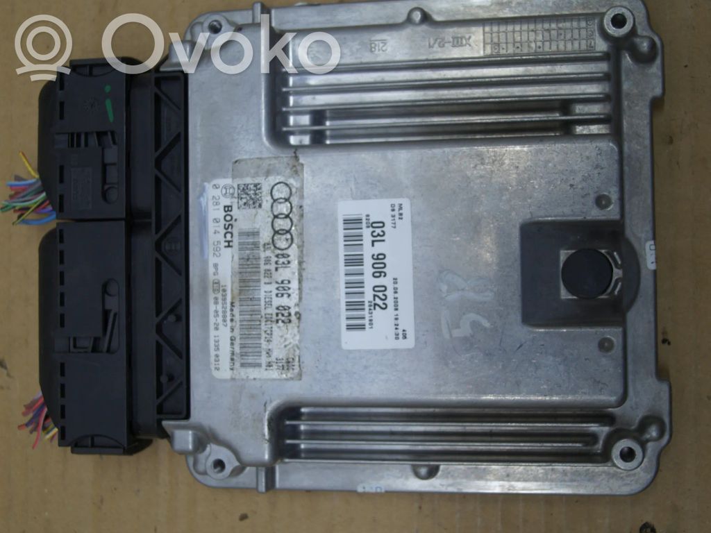 Audi A4 S4 B8 8K Unidad de control/módulo del motor 