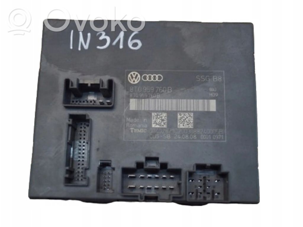 Audi A5 8T 8F Seat control module 
