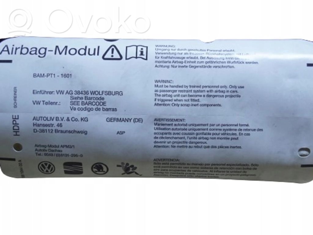 Volkswagen Tiguan Airbag del pasajero 