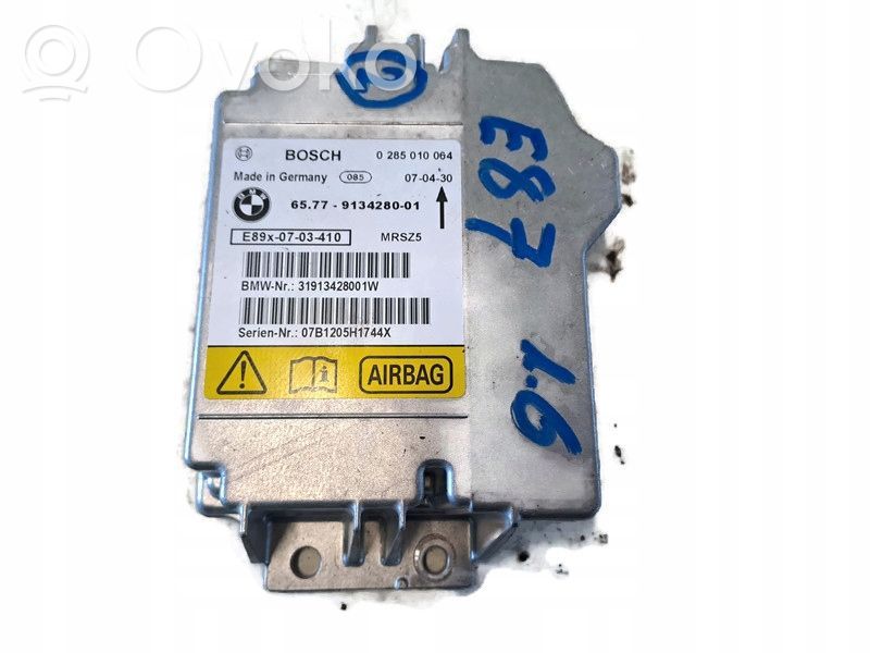 Module de contrôle airbag   9134280,0281013537,07B1270P0712J