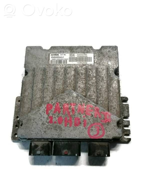 Peugeot Partner Engine control unit/module 