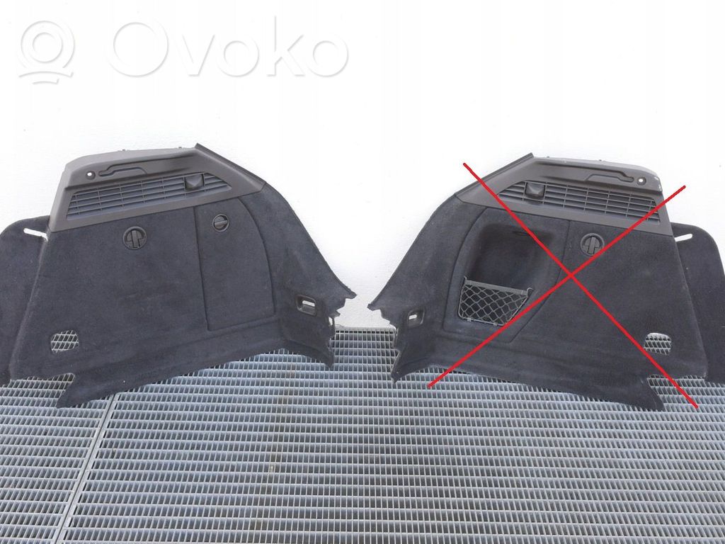 Audi A3 S3 8V Boczek / Tapicerka / bagażnika 