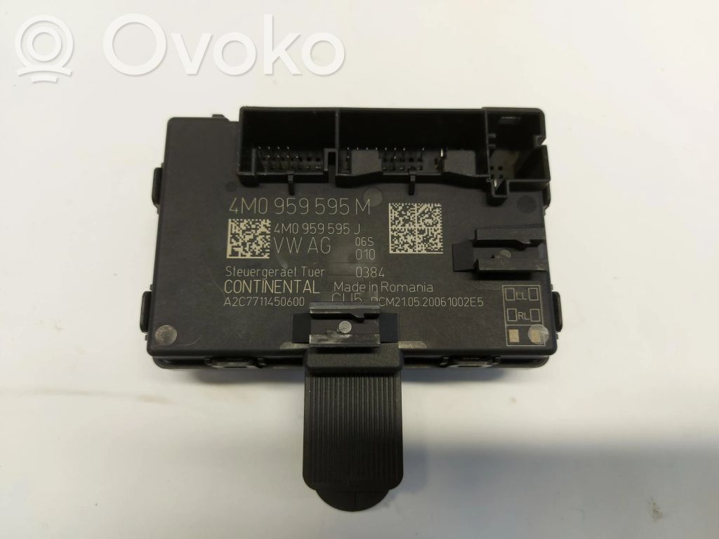 Door control unit/module   4M0959595M