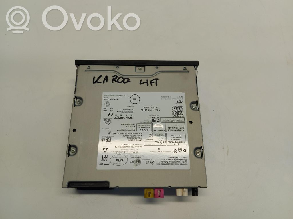 Skoda Karoq Unité / module navigation GPS 