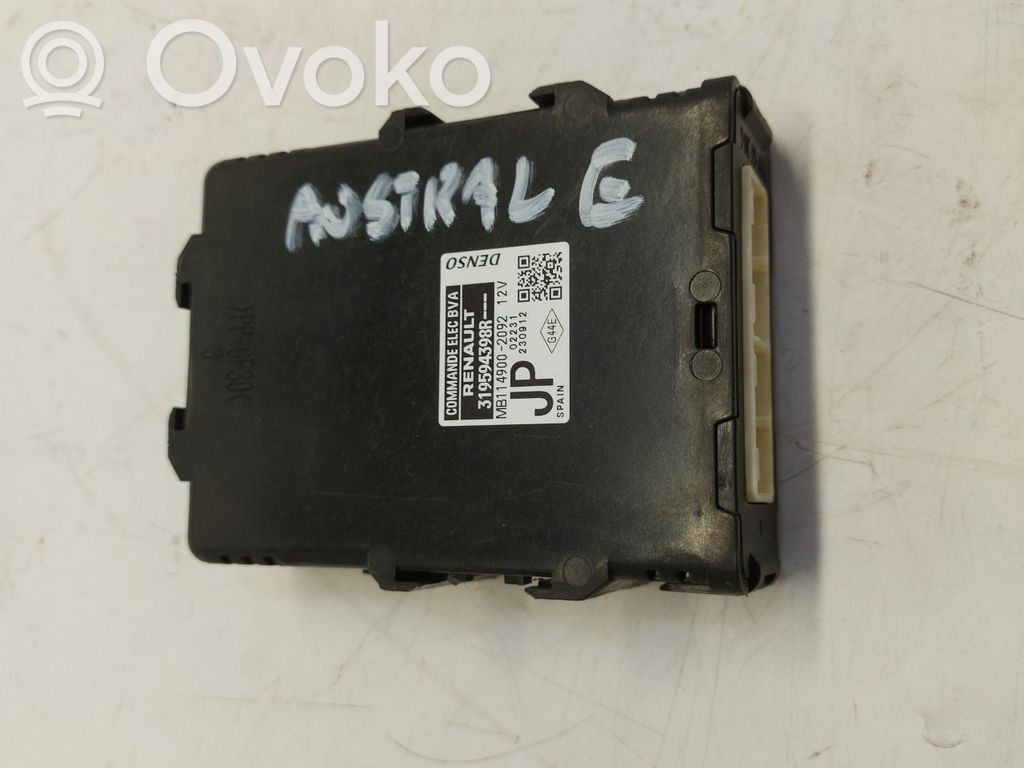 Renault Austral Autres unités de commande / modules 