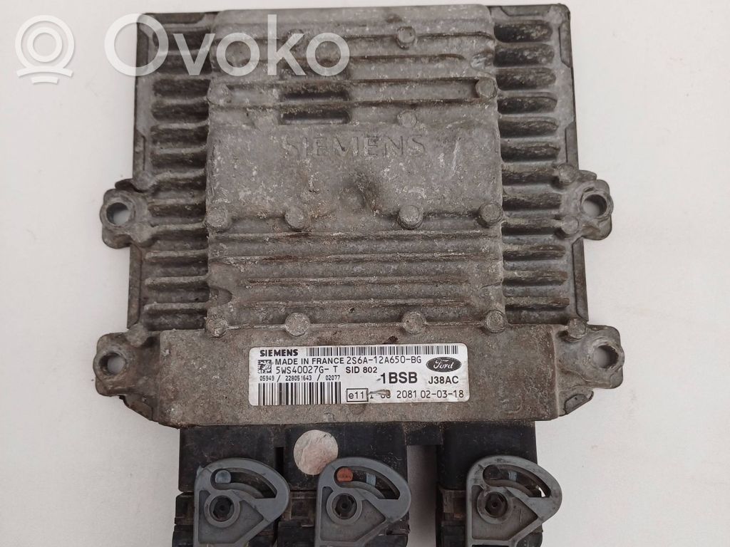 Engine control unit/module   2S6A12A650BG,5WS40027A