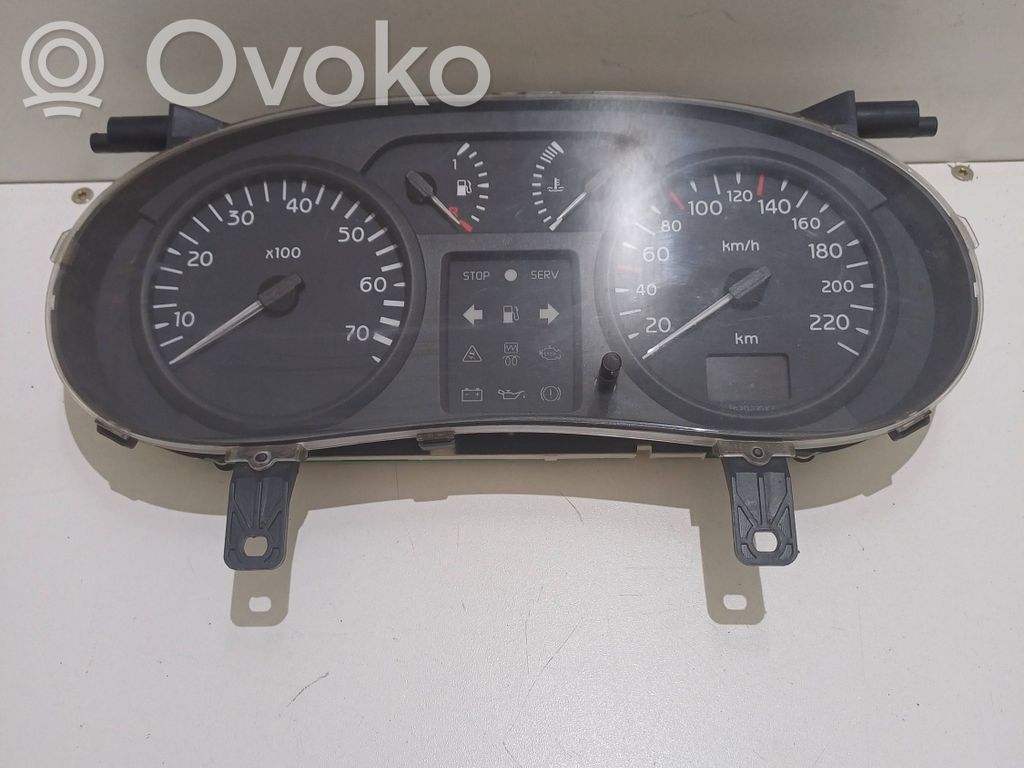 Renault Clio II Speedometer (instrument cluster) 