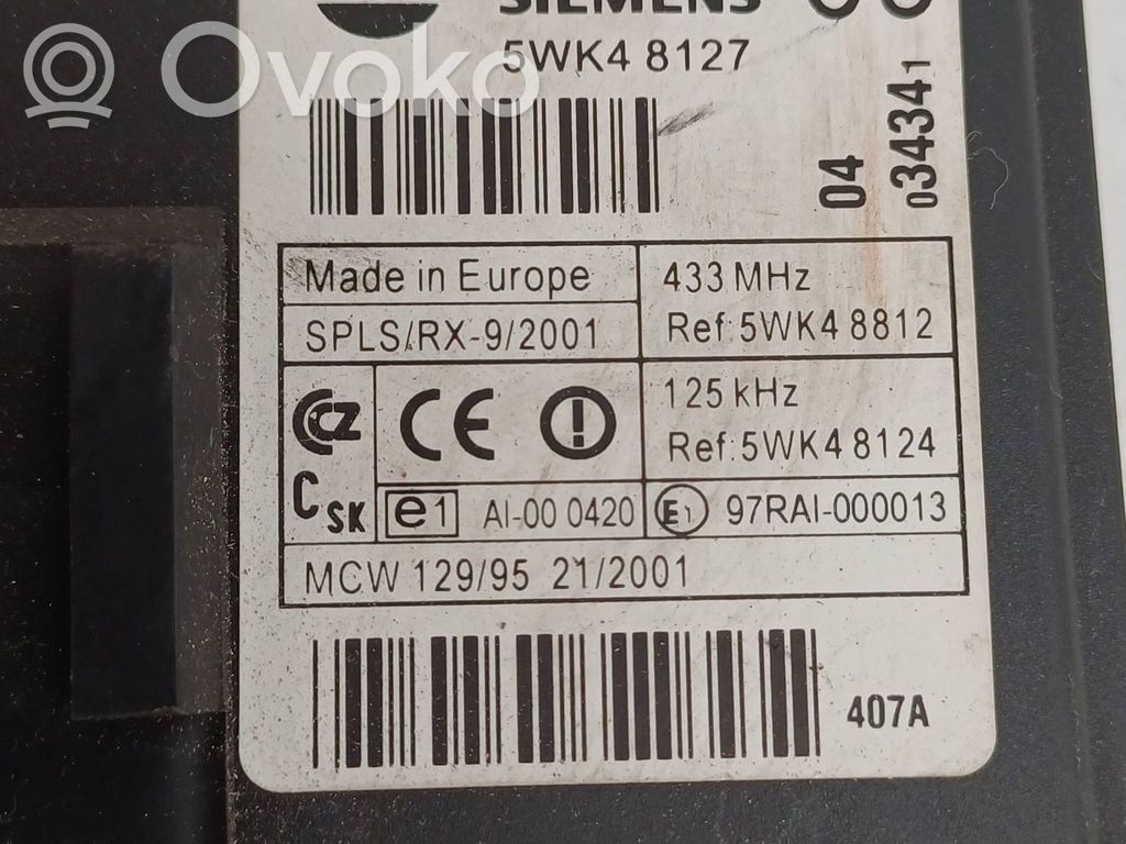 Module confort   28596AV3,5WK48127,97RAL000013