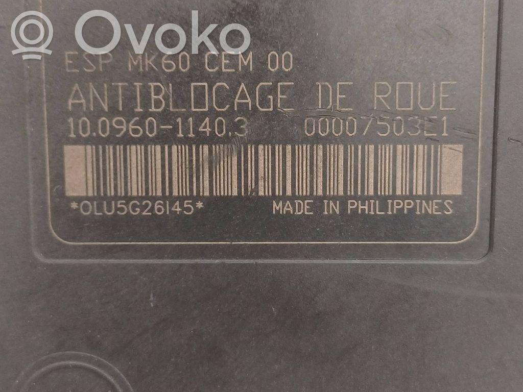 ABS Pump   10096011403